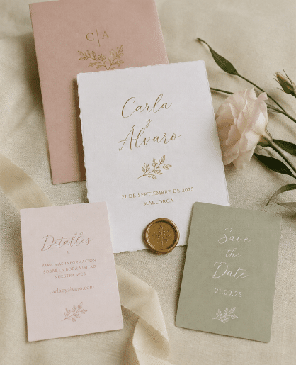 branding para bodas- invitaciones
